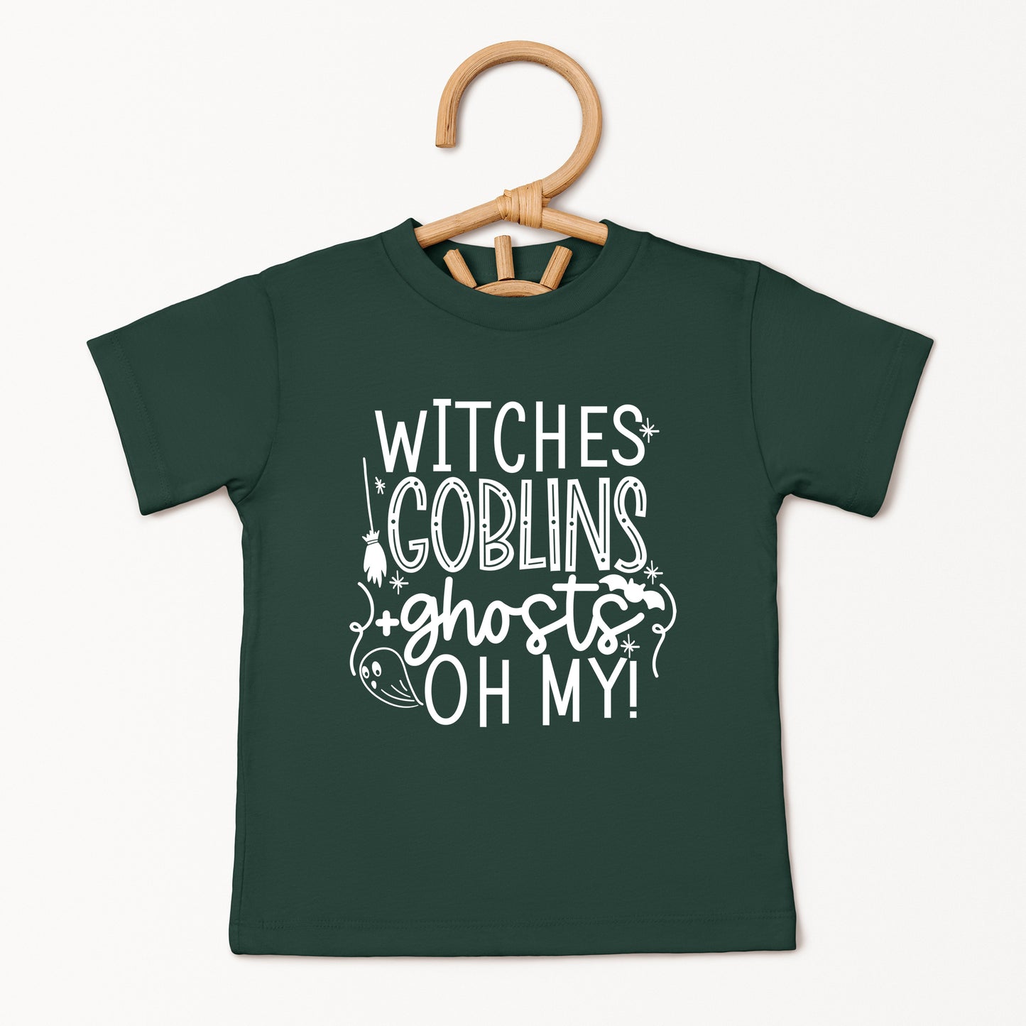 Witches Goblins Ghosts | Youth Short Sleeve Crew Neck