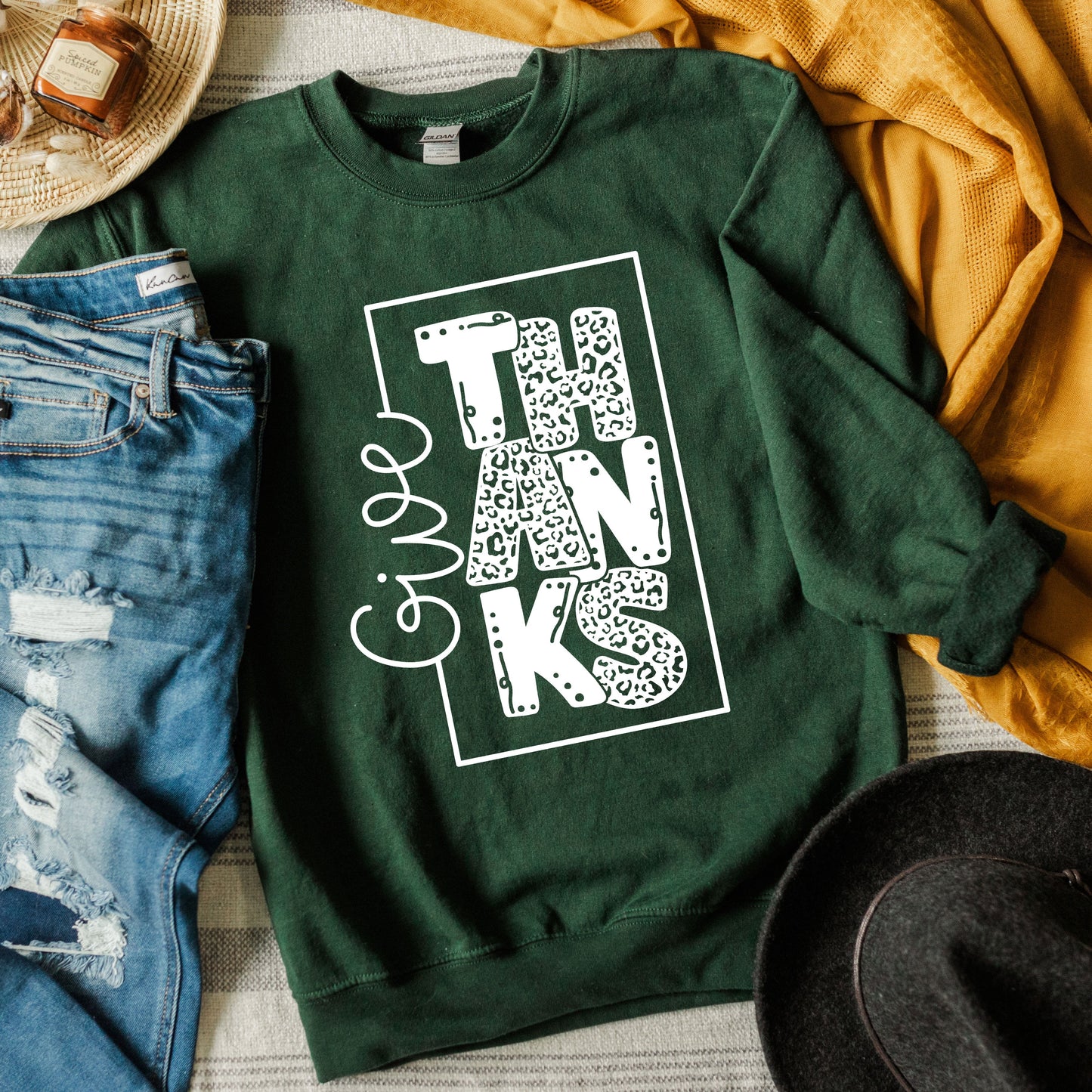 Give Thanks Square | Sweatshirt