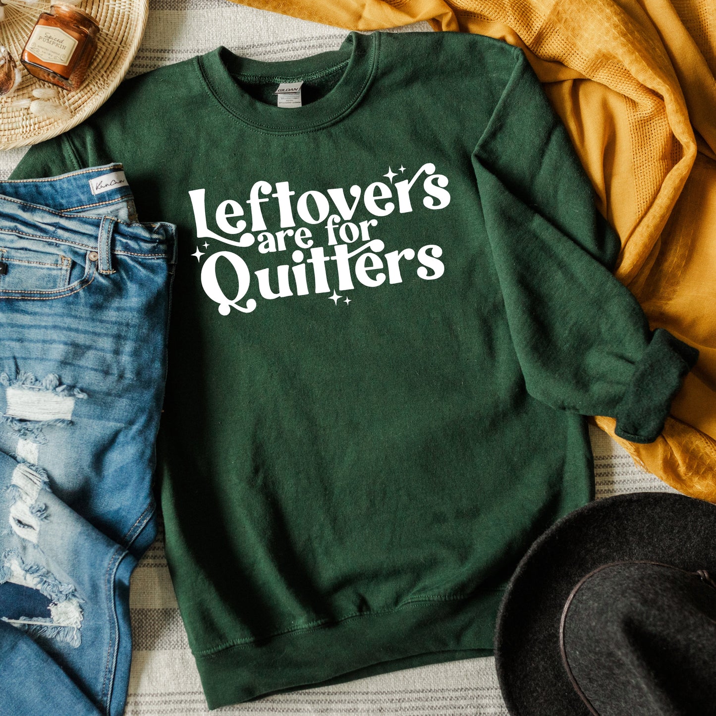 Leftovers Are For Quitters Stars | Sweatshirt
