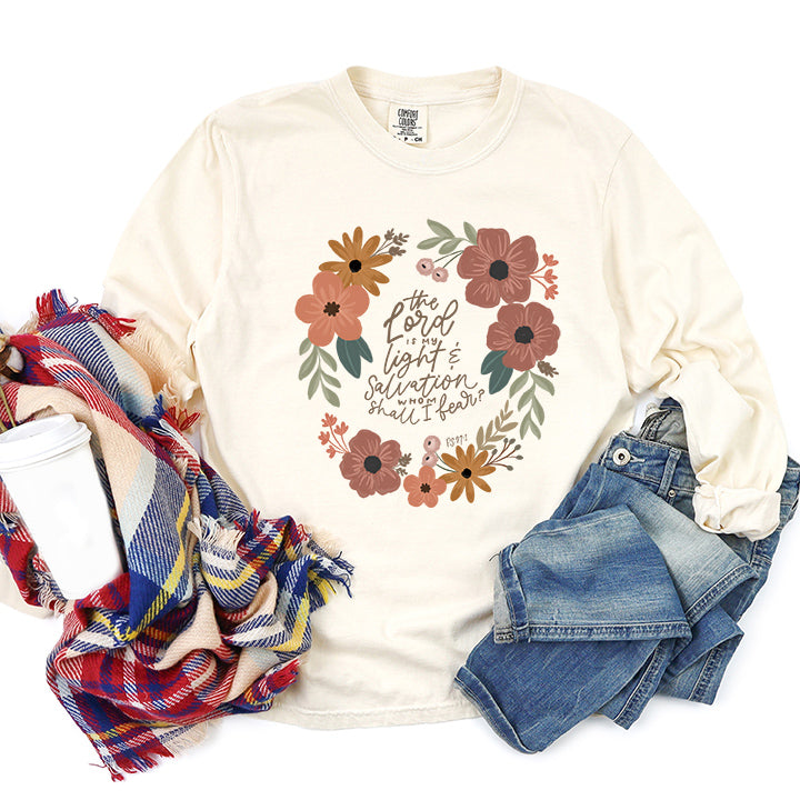 The Lord Is My Light | Garment Dyed Long Sleeve