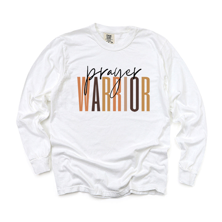 Prayer Warrior | Garment Dyed Long Sleeve