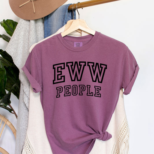 Eww People | Garment Dyed Short Sleeve Tee