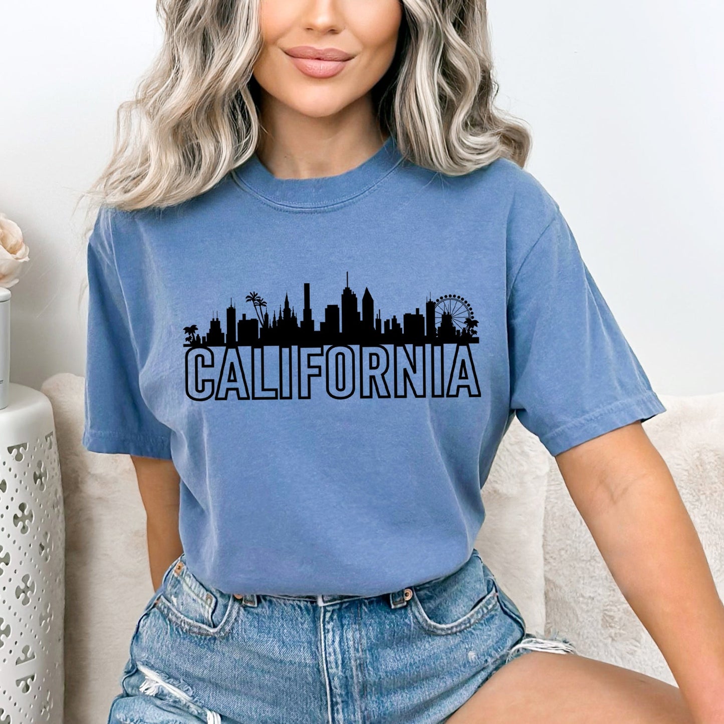 California Buildings | Garment Dyed Tee