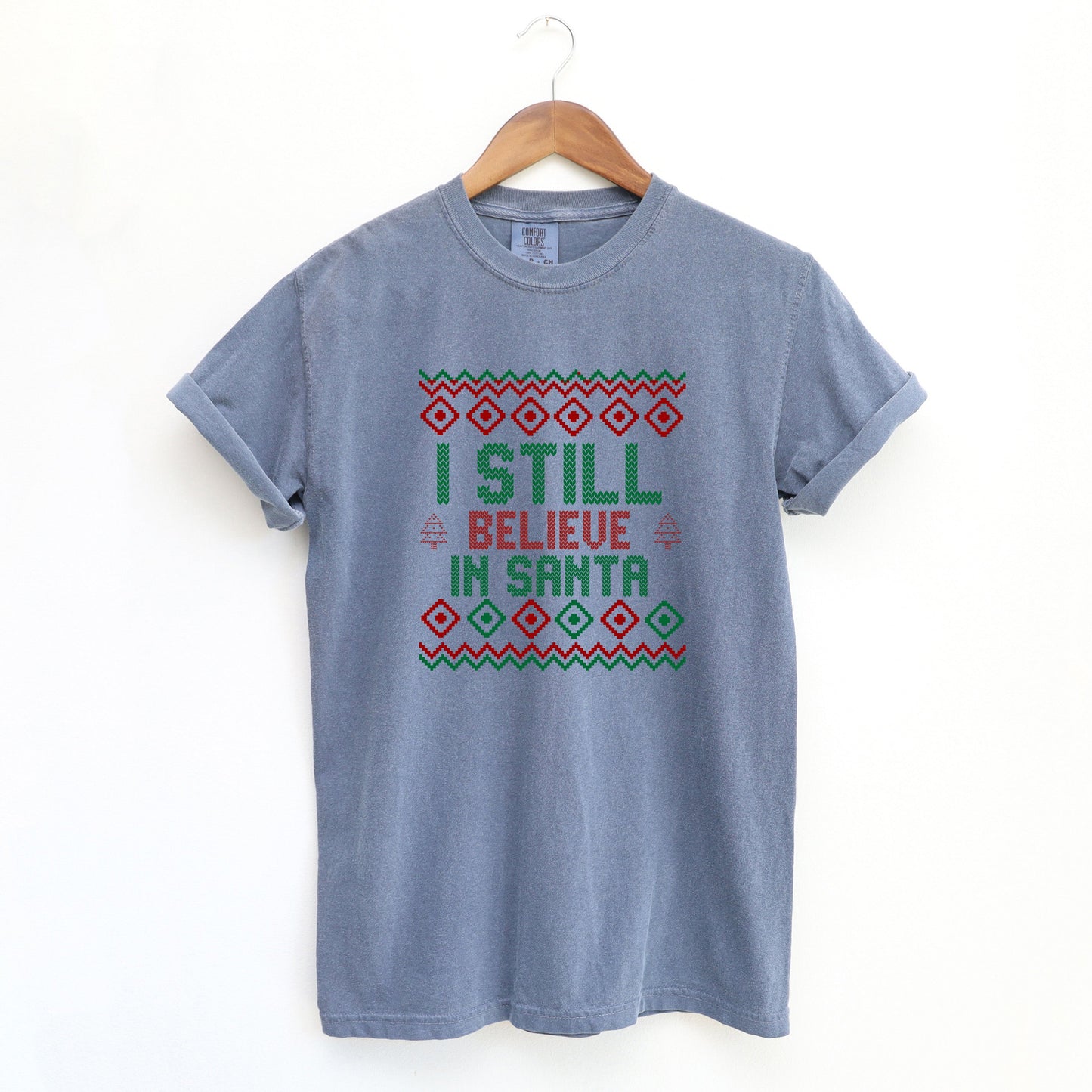 I Still Believe in Santa | Garment Dyed Tee
