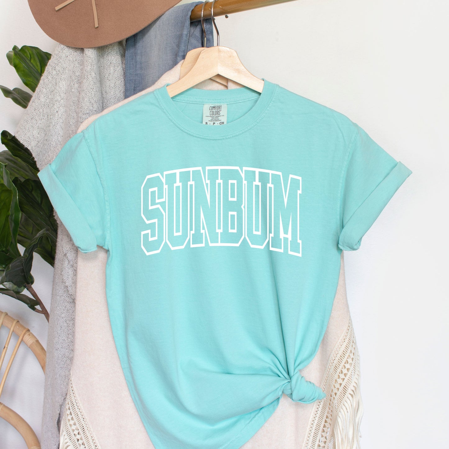 Varsity Sunbum | Garment Dyed Short Sleeve Tee