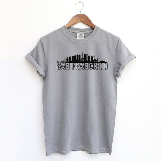 San Francisco Buildings | Garment Dyed Tee