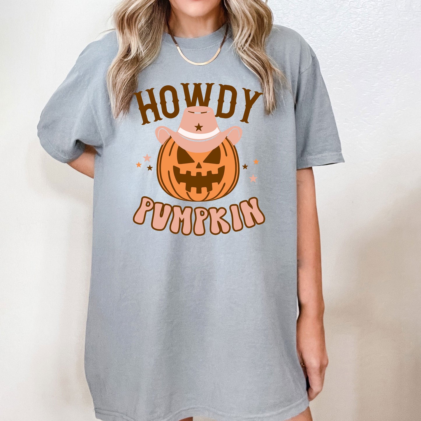 Howdy Pumpkin | Garment Dyed Tee