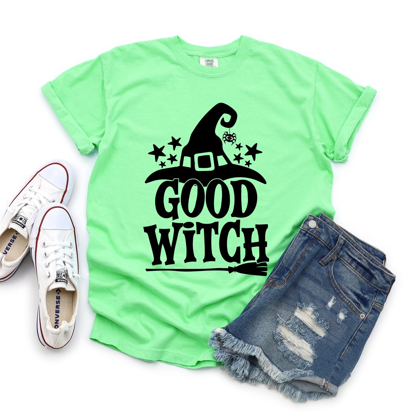Good W Broom | Garment Dyed Tee