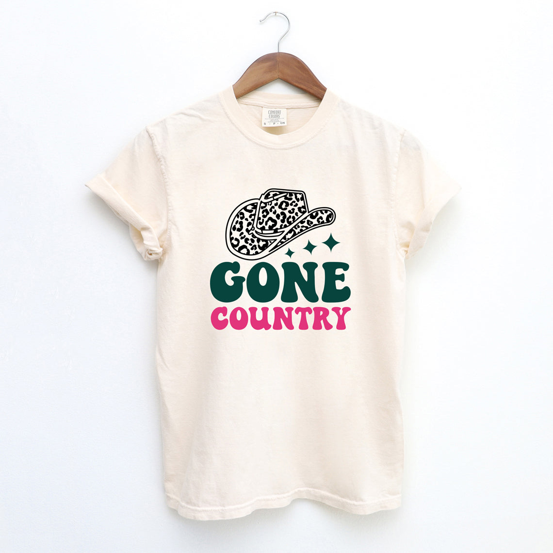 Gone Country Hat | Garment Dyed Short Sleeve Tee