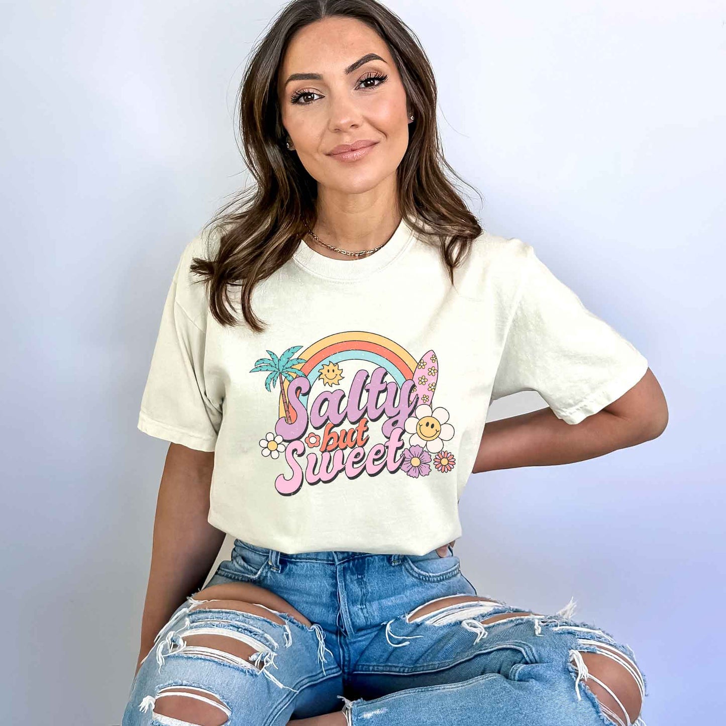 Salty But Sweet | Garment Dyed Short Sleeve Tee