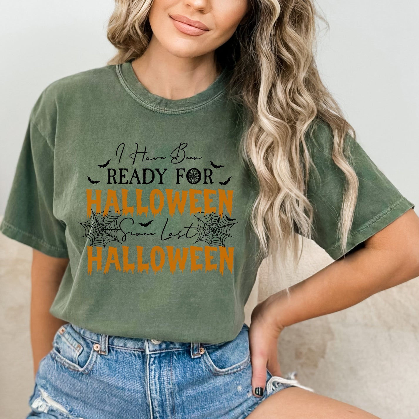 Ready For Halloween | Garment Dyed Short Sleeve Tee