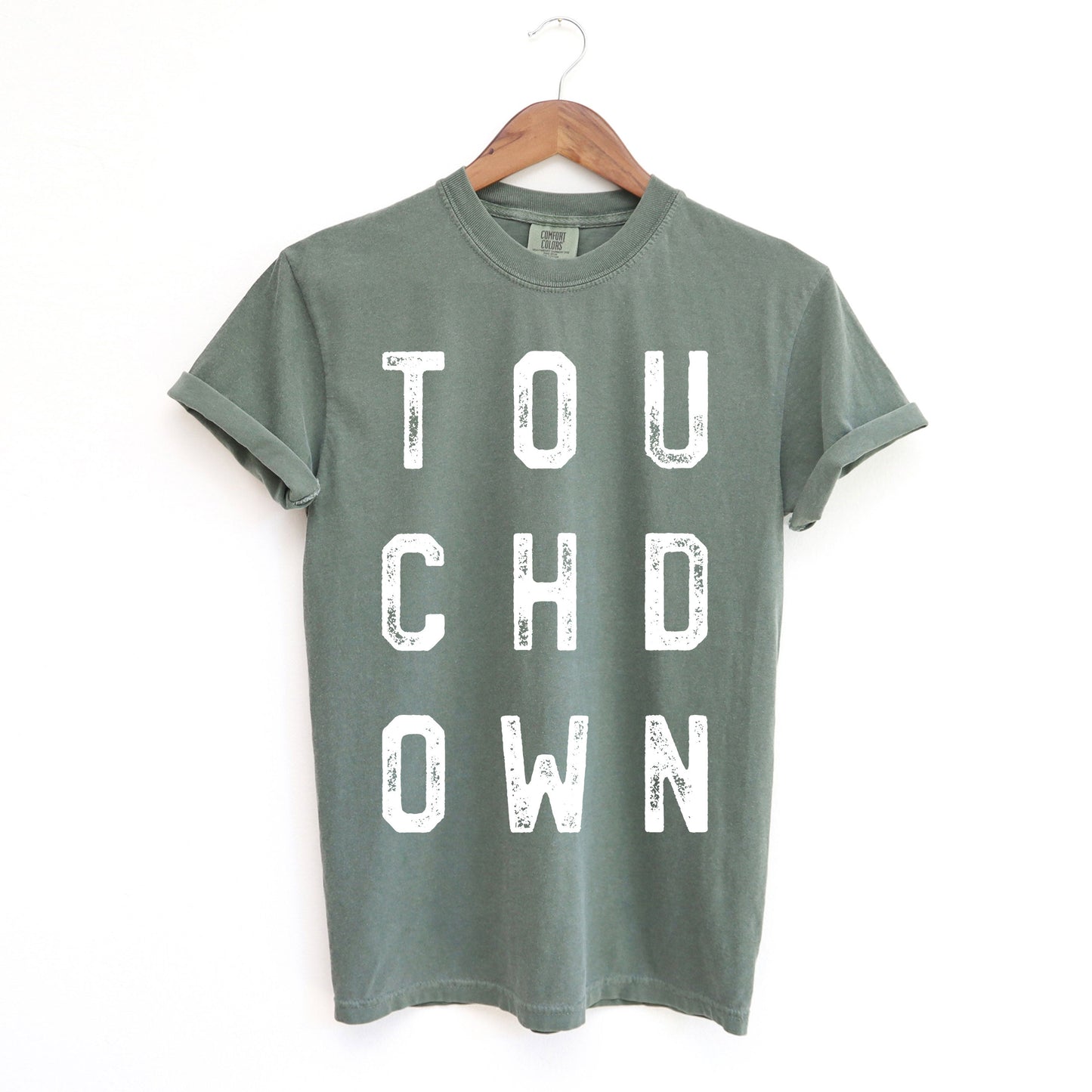 Touchdown | Garment Dyed Short Sleeve Tee