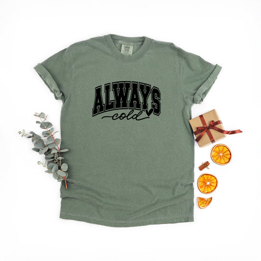 Always Cold Bold| Garment Dyed Tee
