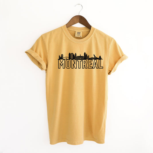 Montreal Buildings | Garment Dyed Tee