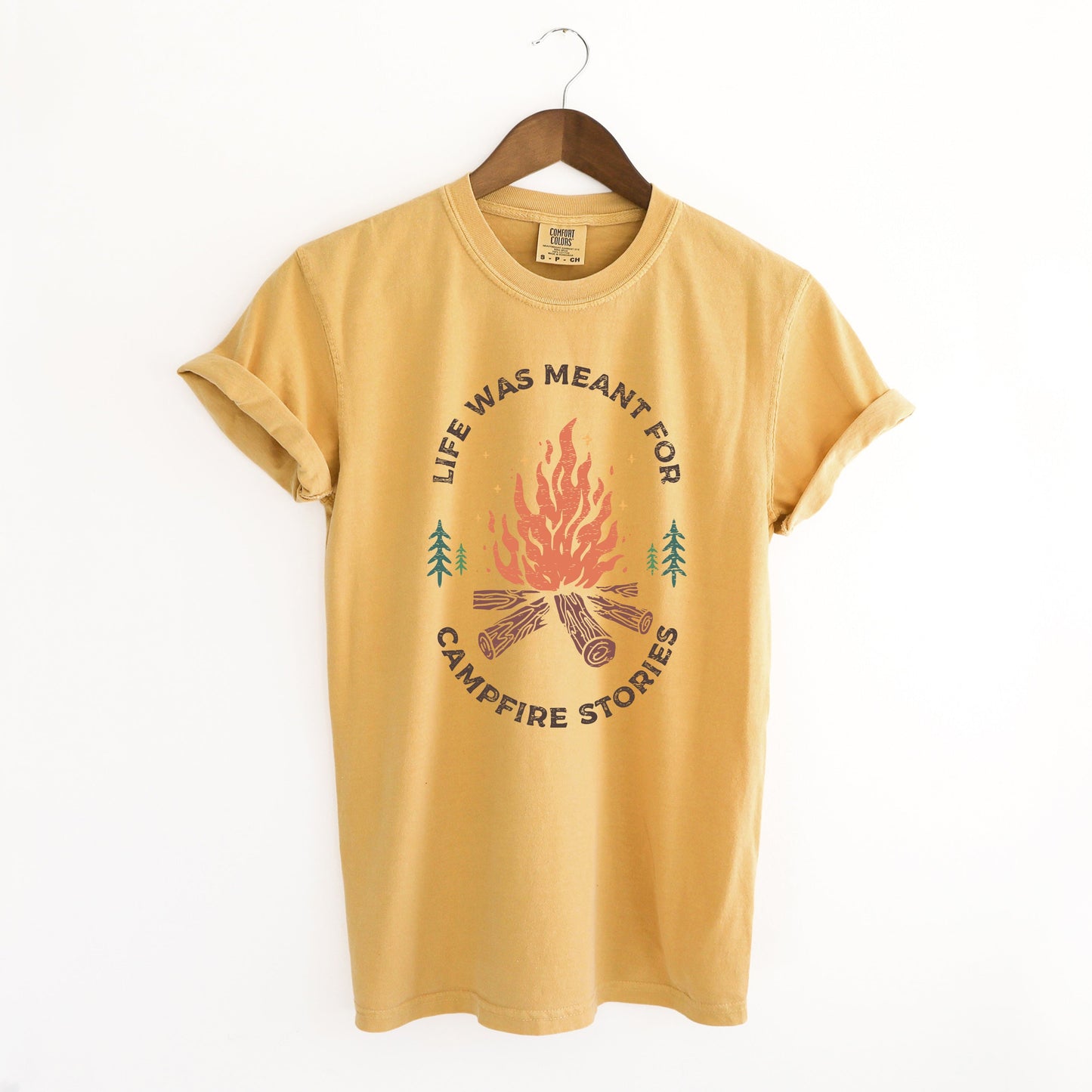 Campfire Stories | Garment Dyed Short Sleeve Tee