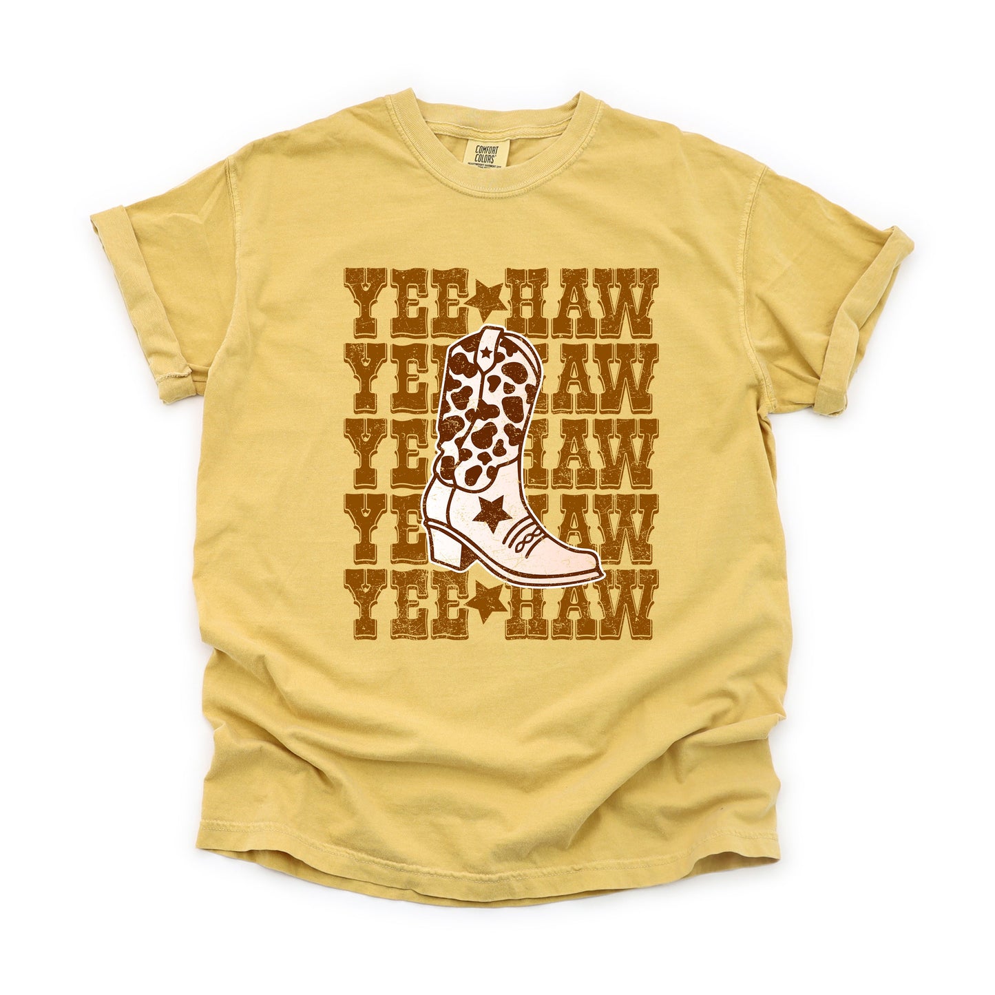 Yeehaw Boot | Garment Dyed Tee
