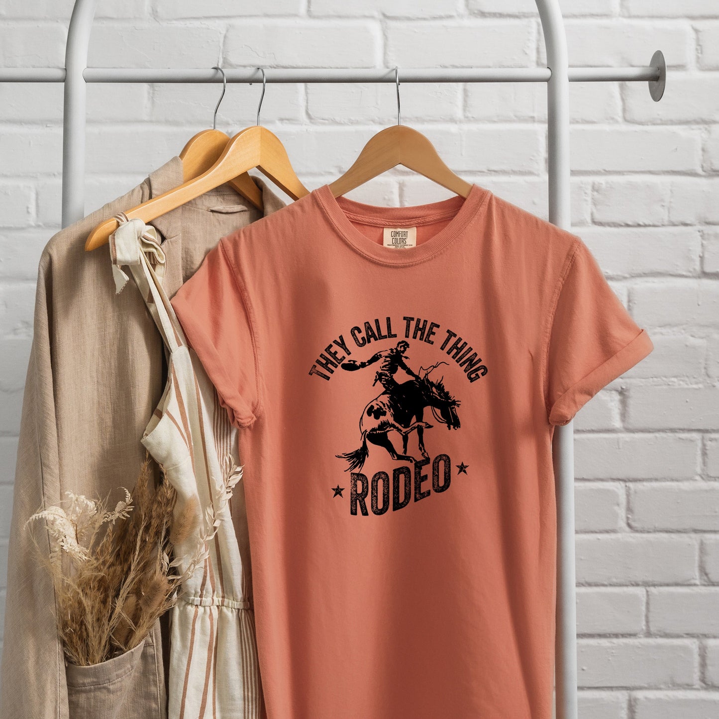 Call The Thing Rodeo Stars | Garment Dyed Tee