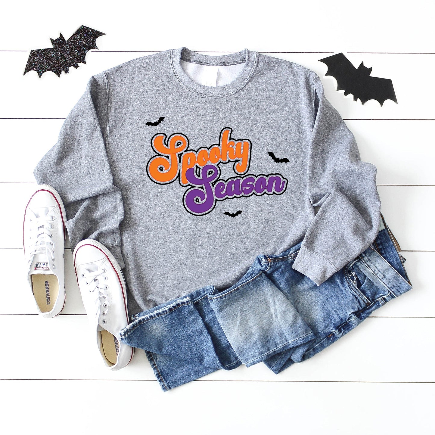 Spooky Season Cursive | Sweatshirt