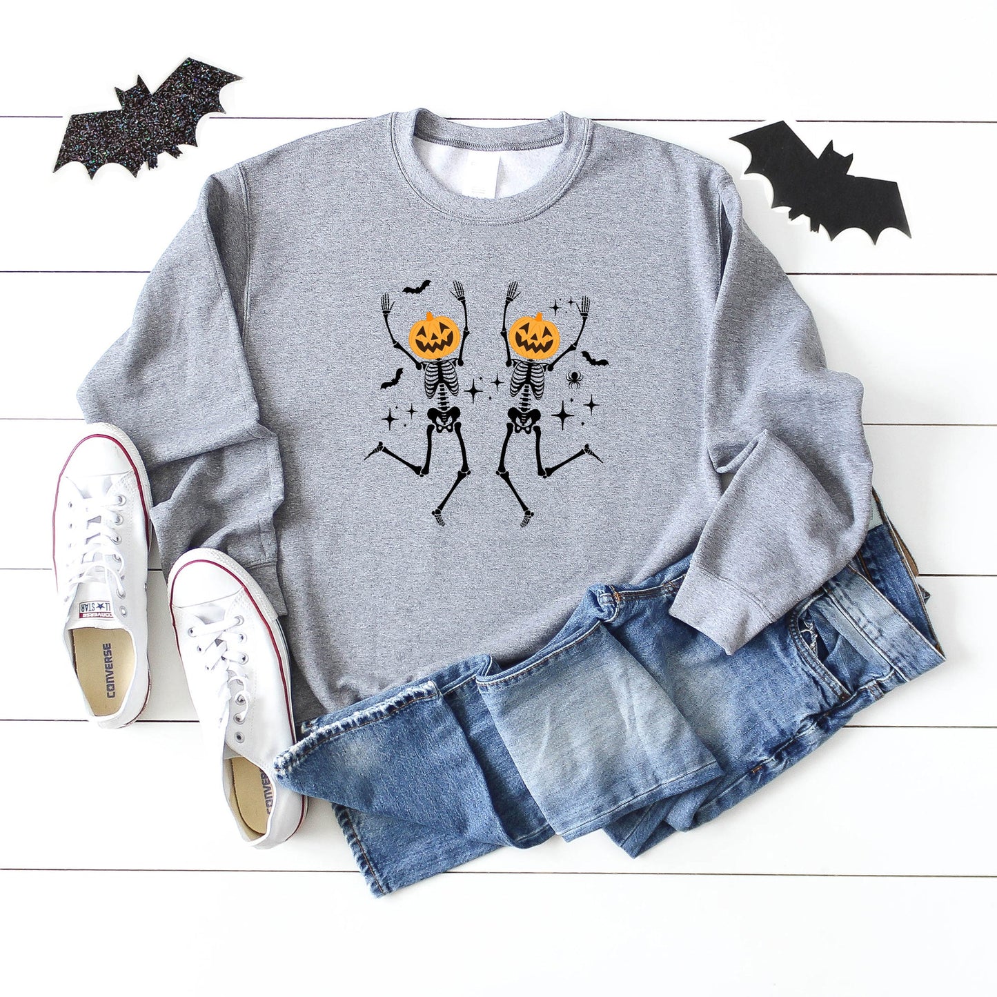 Pumpkin Skeleton | Sweatshirt