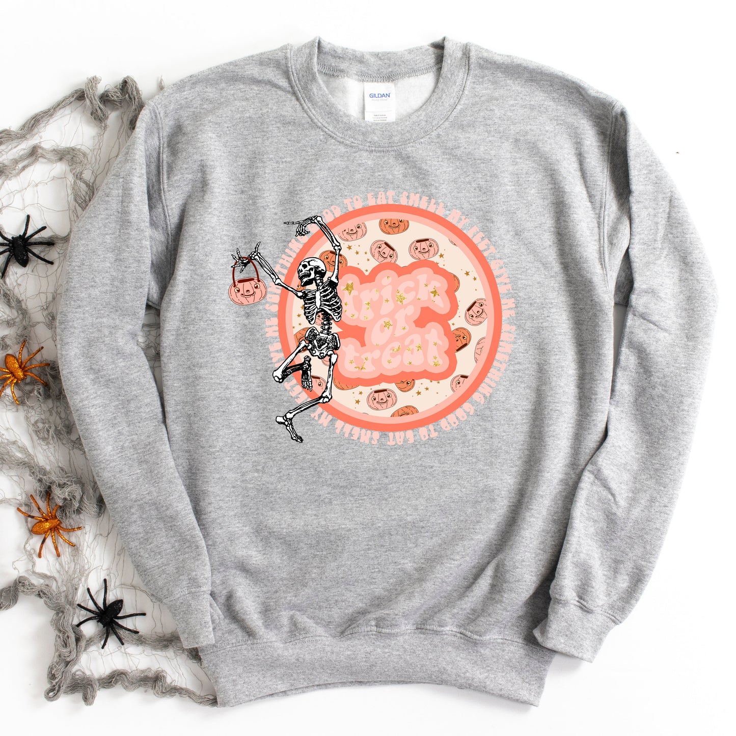 Trick Or Treat Skeleton | Sweatshirt