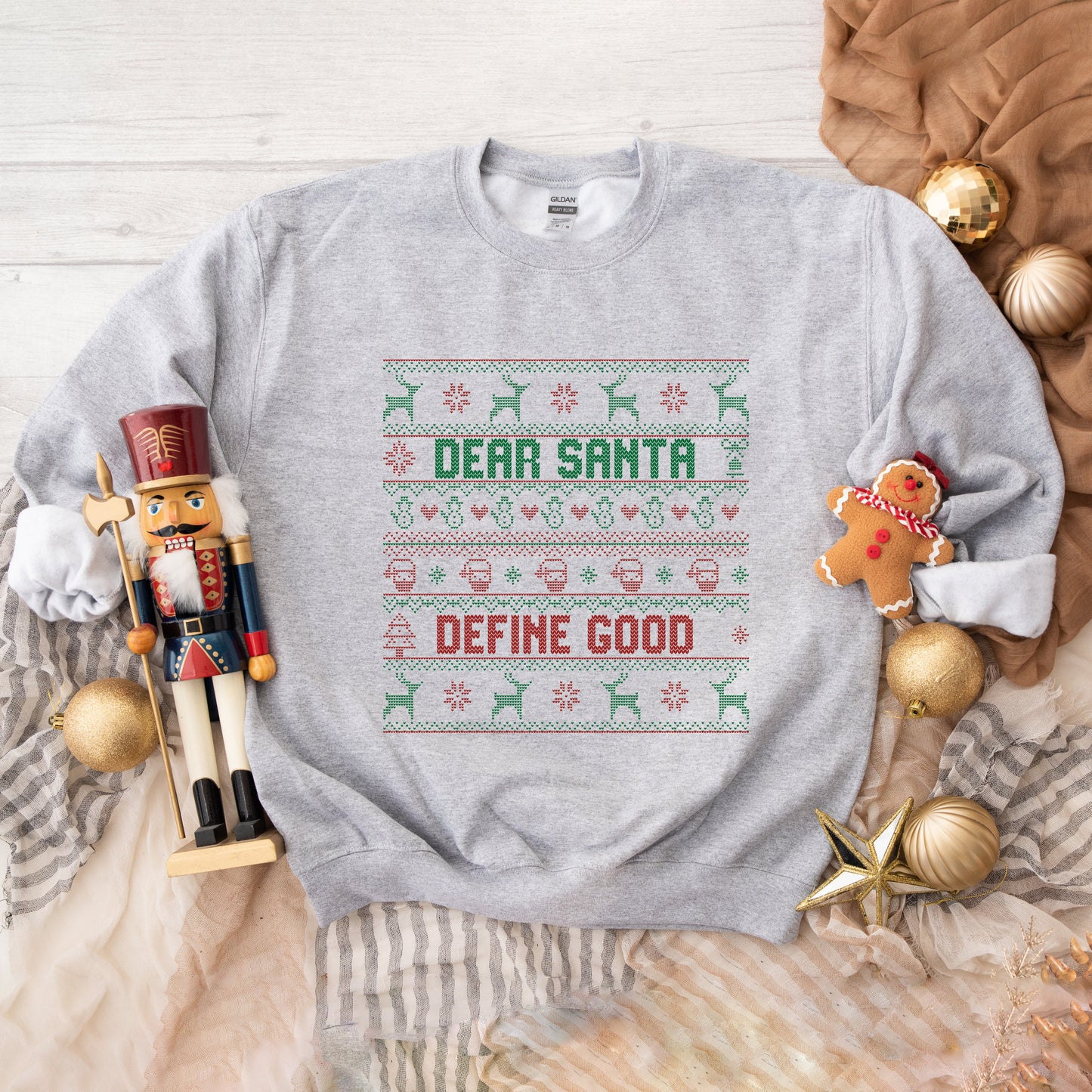 Santa Define Good | Sweatshirt