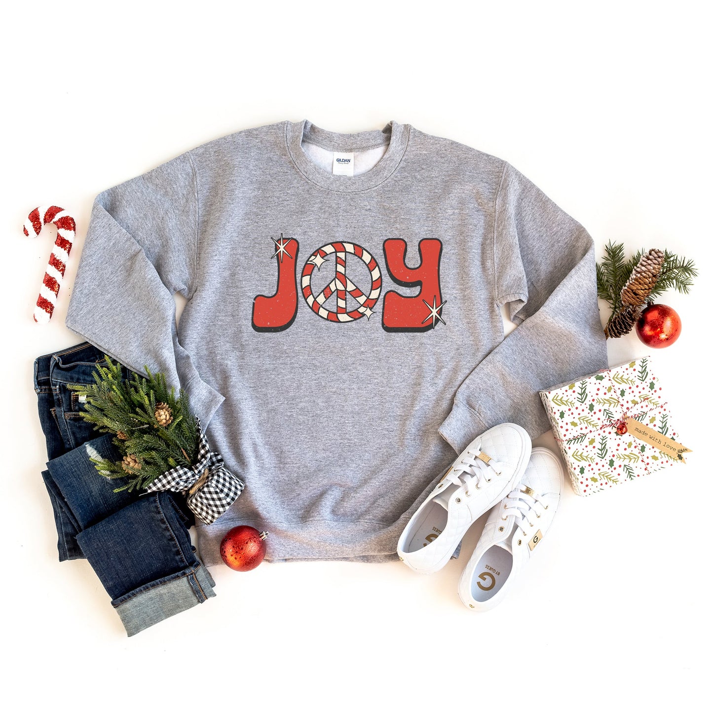 Joy Peace Sign | Sweatshirt