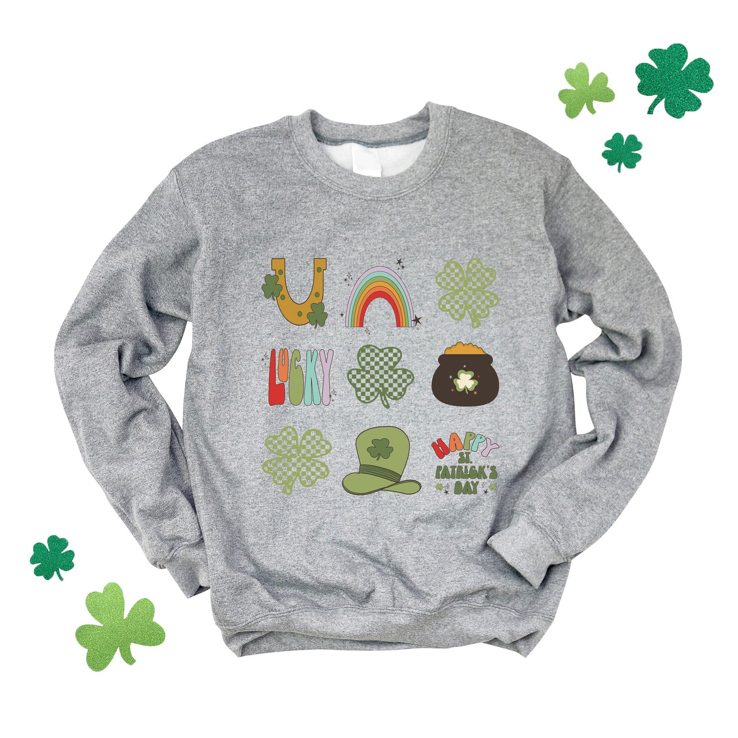 St. Patrick's Icons Chart | Sweatshirt