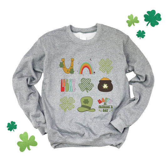 St. Patrick's Icons Chart | Sweatshirt