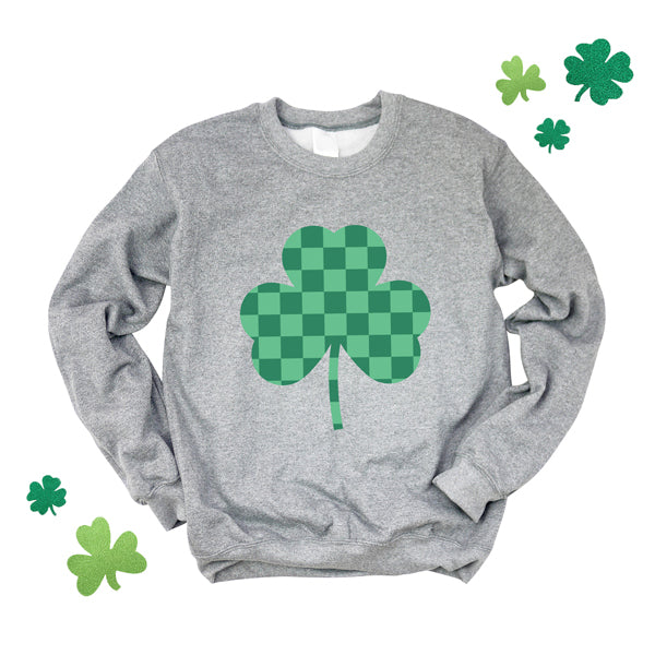 Checker Shamrock | Sweatshirt