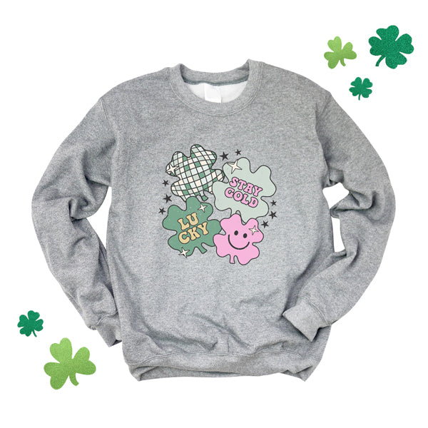 Stay Gold Lucky Shamrocks | Sweatshirt