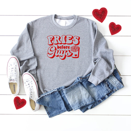 Fries Before Guys Bold | Sweatshirt