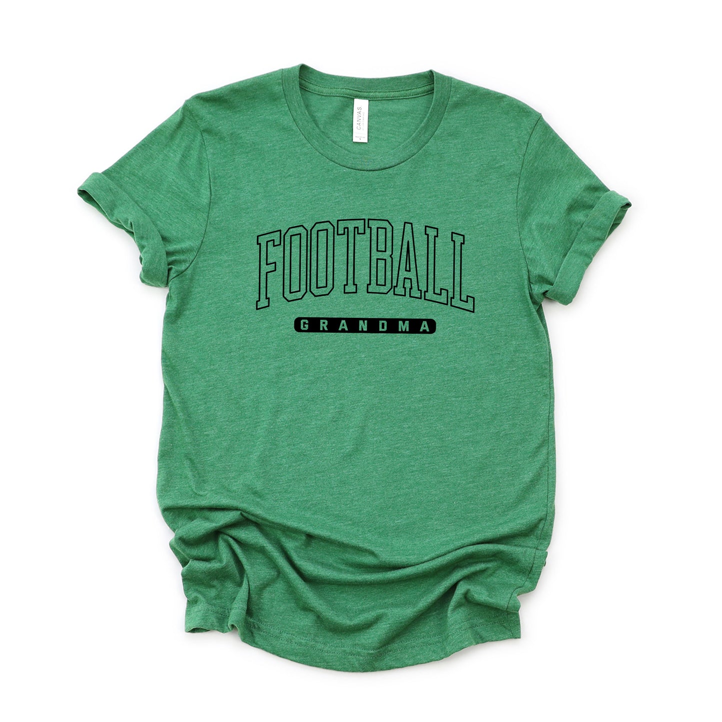 Football Grandma Block | Short Sleeve Graphic Tee