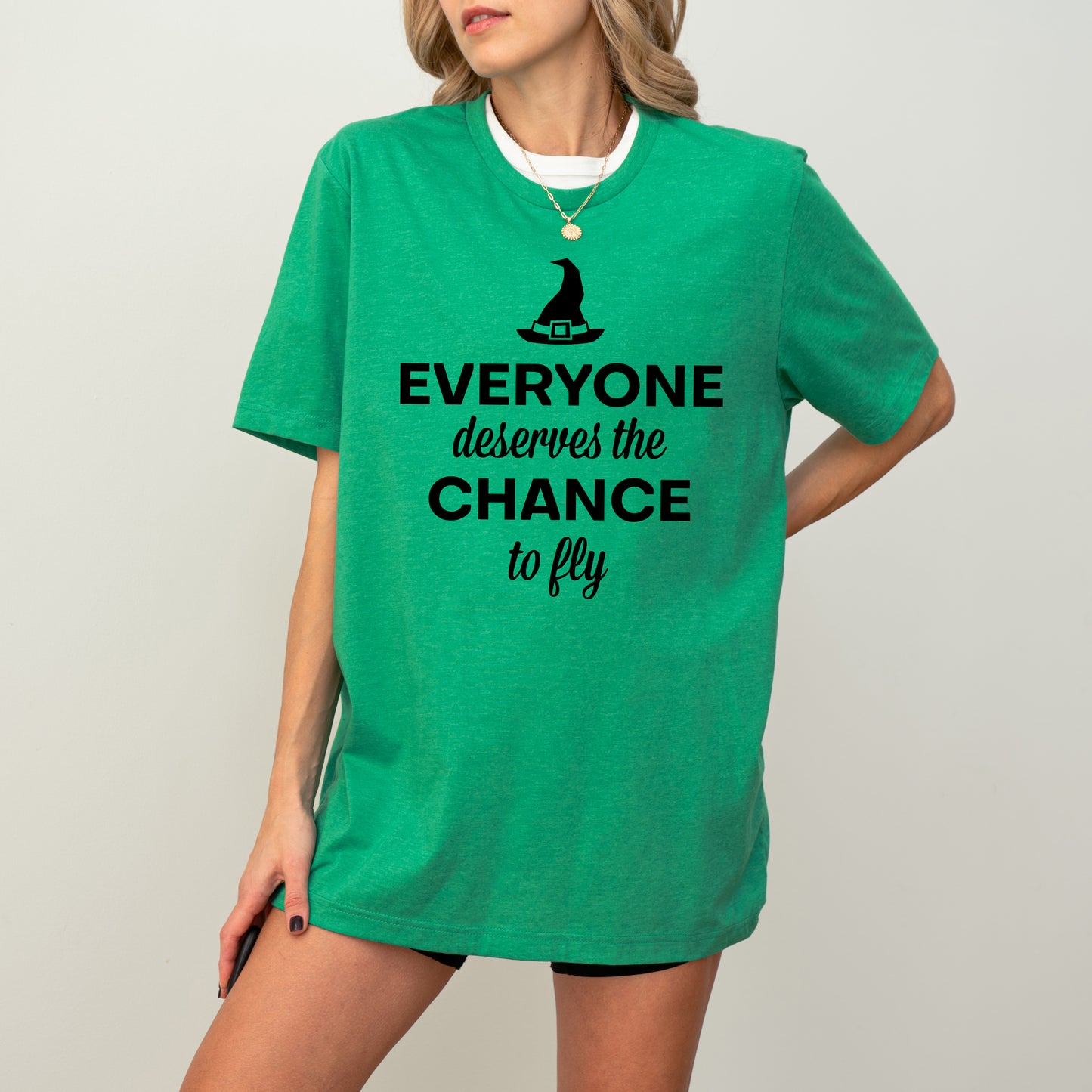 Deserve the Chance To Fly | Short Sleeve Crew Neck