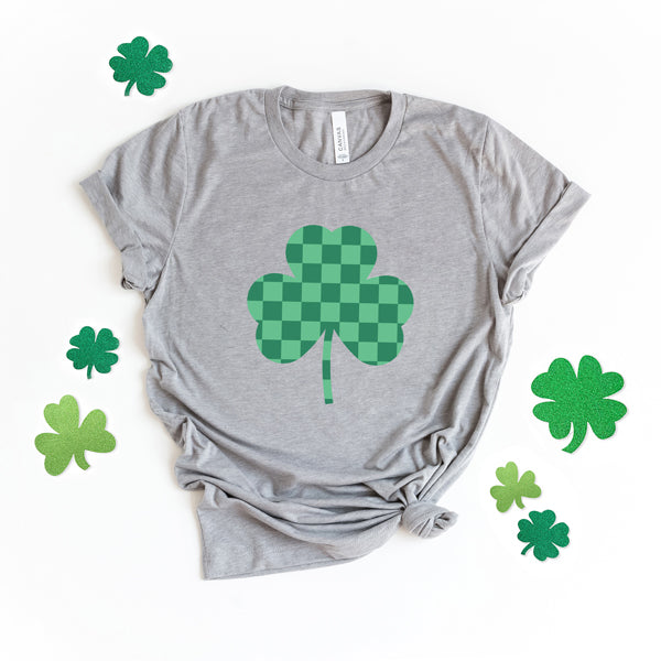 Checker Shamrock | Short Sleeve Graphic Tee