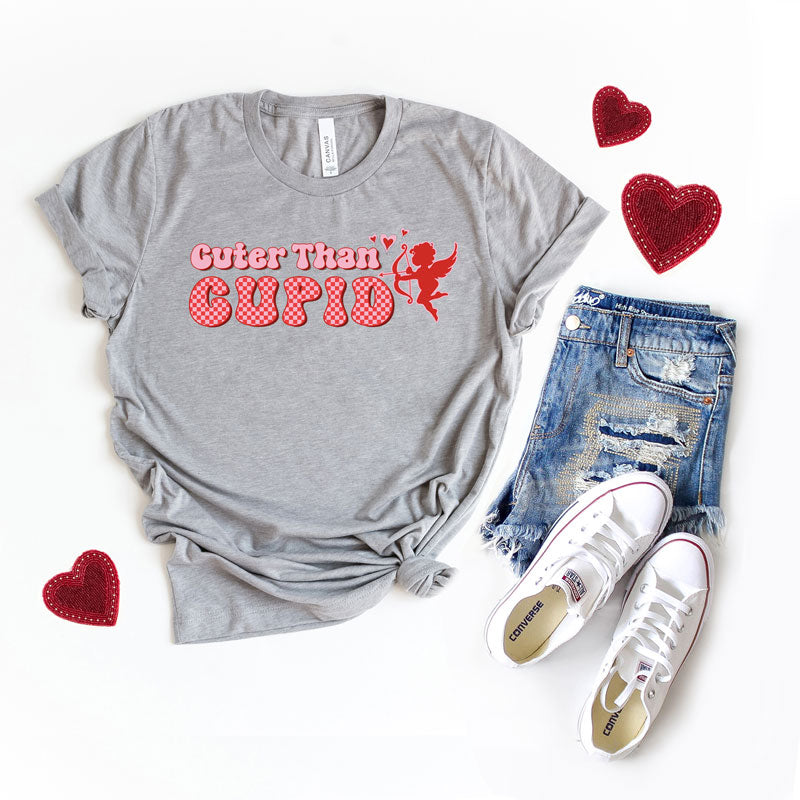 Cuter Than Cupid | Short Sleeve Graphic Tee