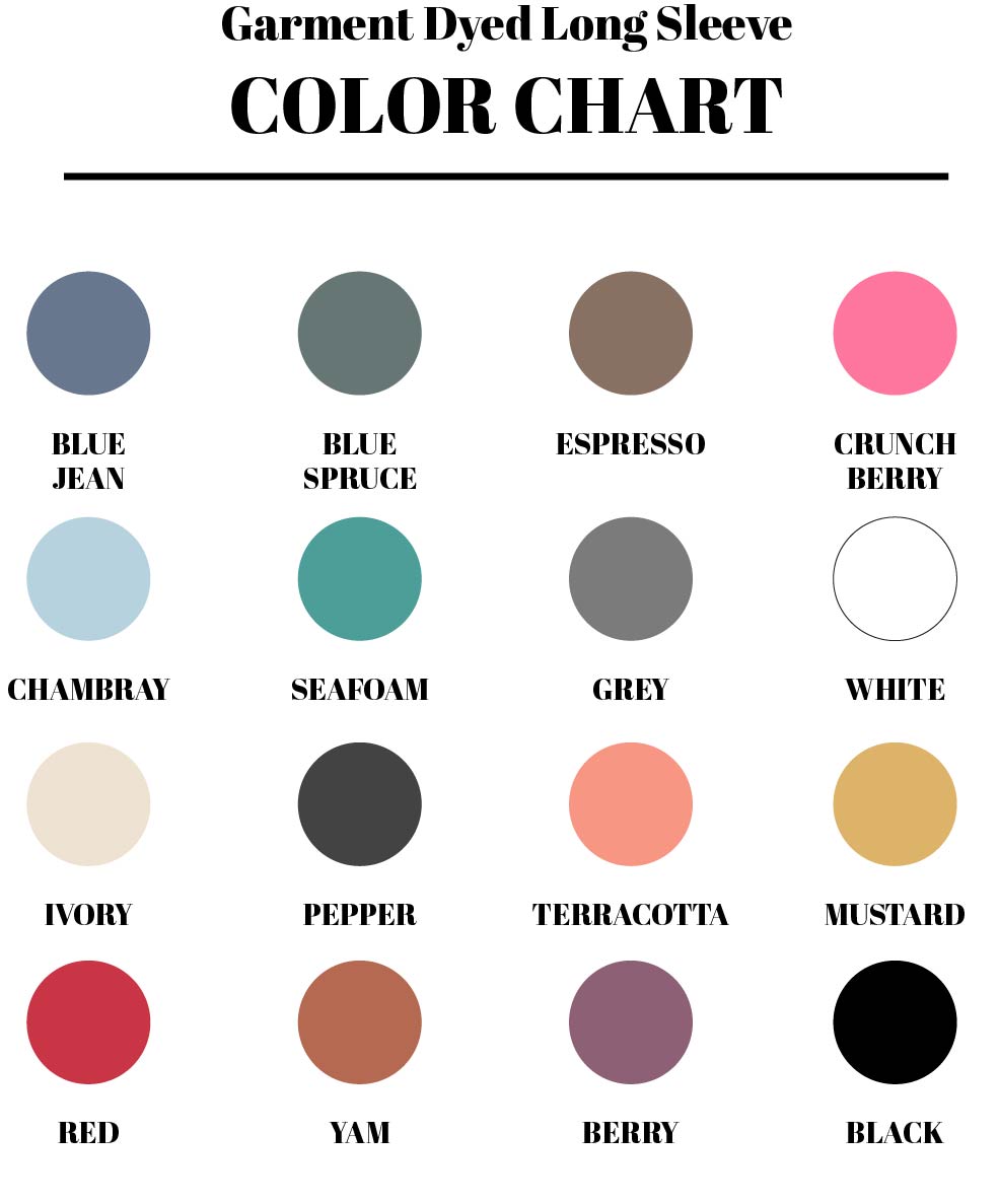 Basketball Game Day Stacked | Garment Dyed Long Sleeve