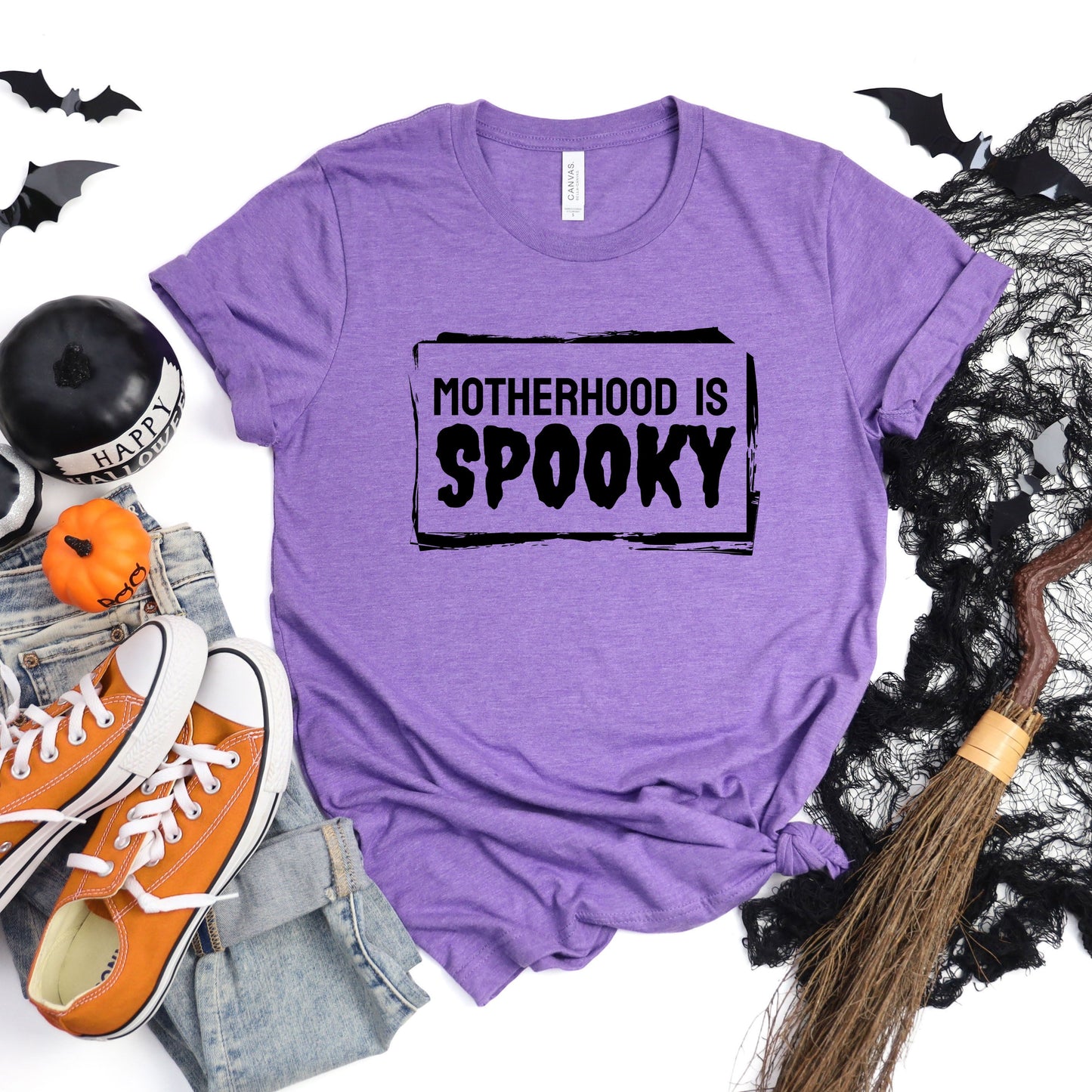 Motherhood Is Spooky | Short Sleeve Graphic Tee