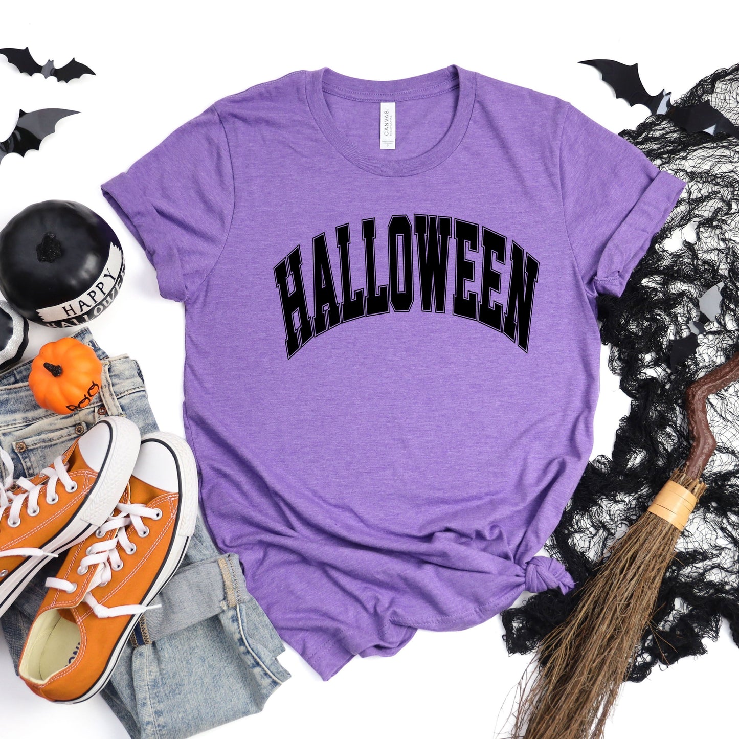 Varsity Halloween | Short Sleeve Crew Neck