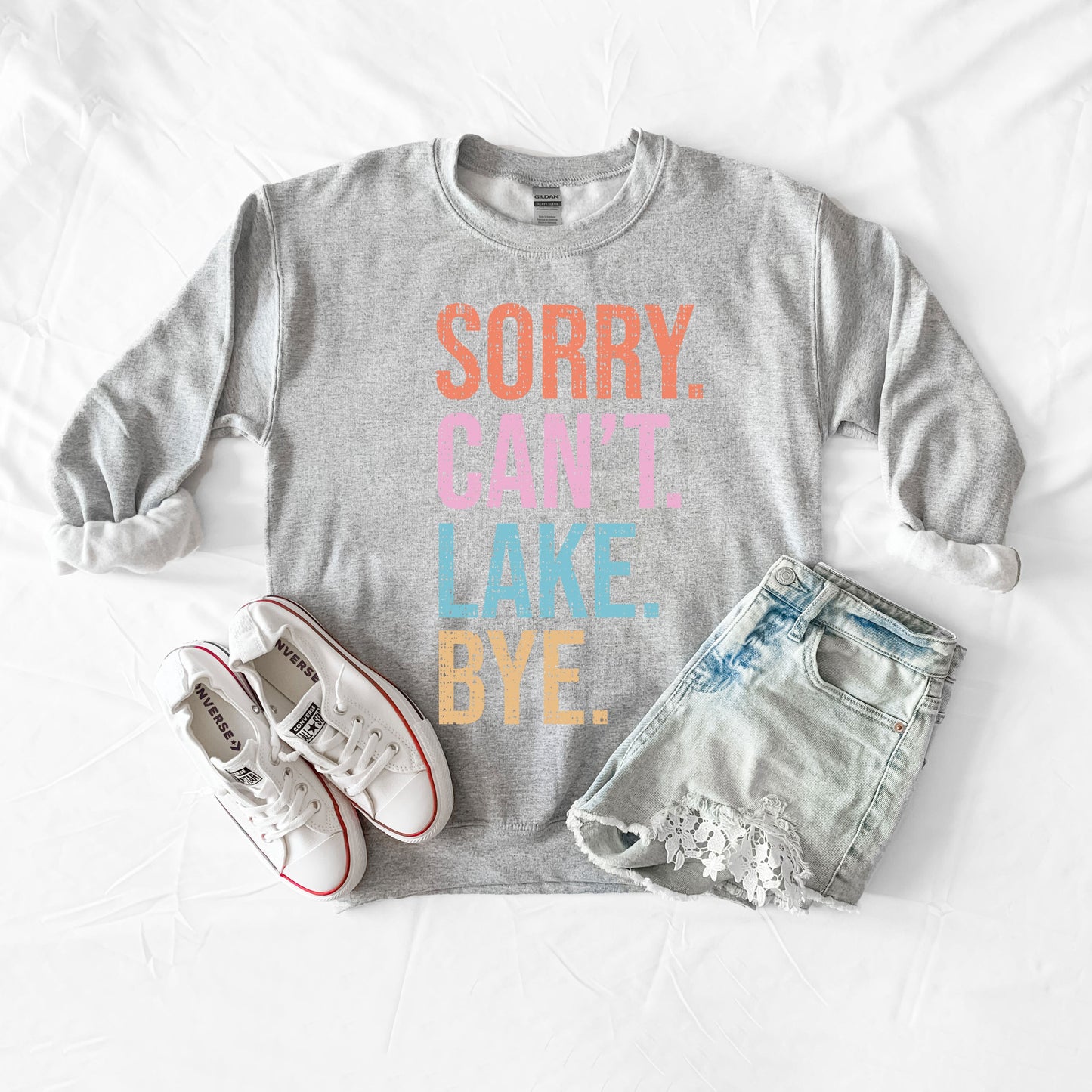 Sorry. Can't. Lake.  | Sweatshirt