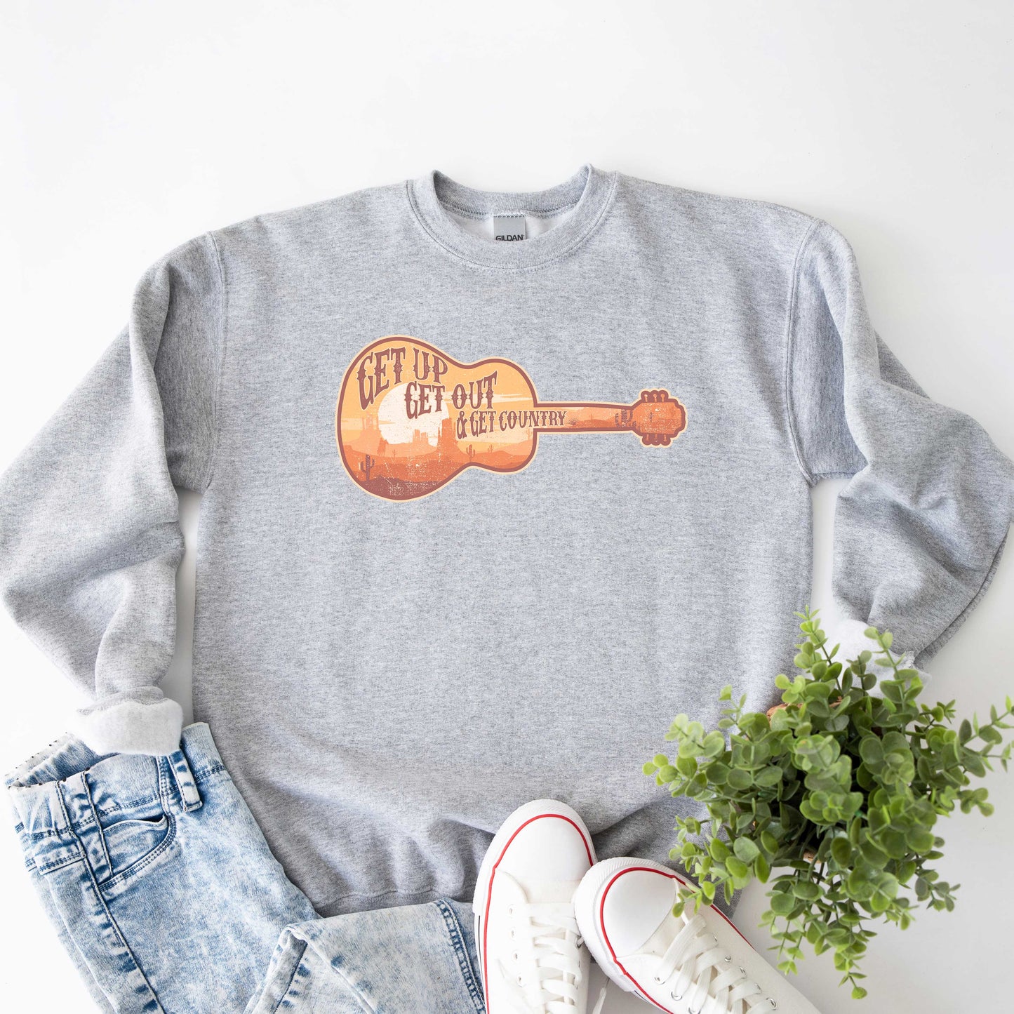 Get Up Get Out Get Country | Sweatshirt