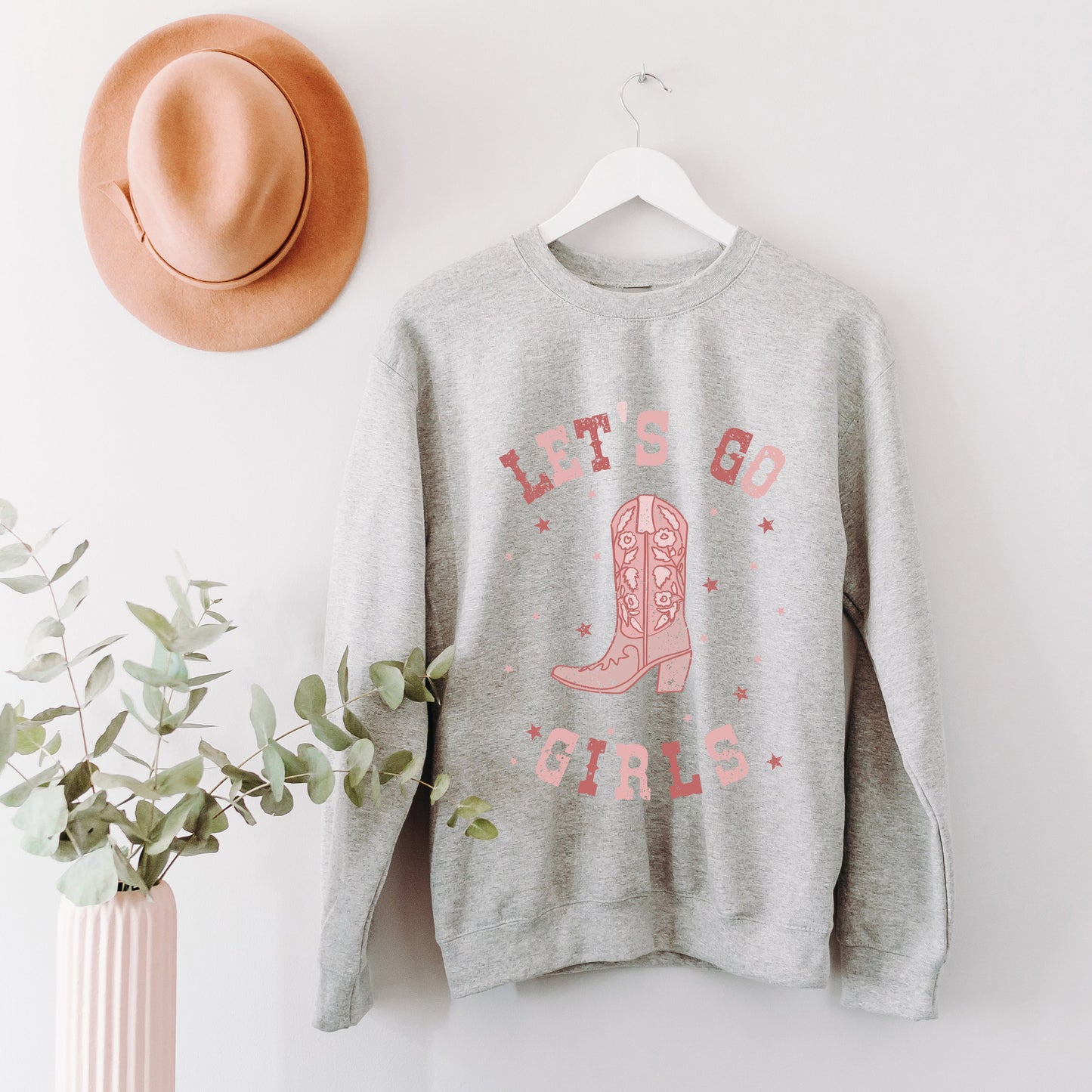 Lets Go Girls Boot | Sweatshirt