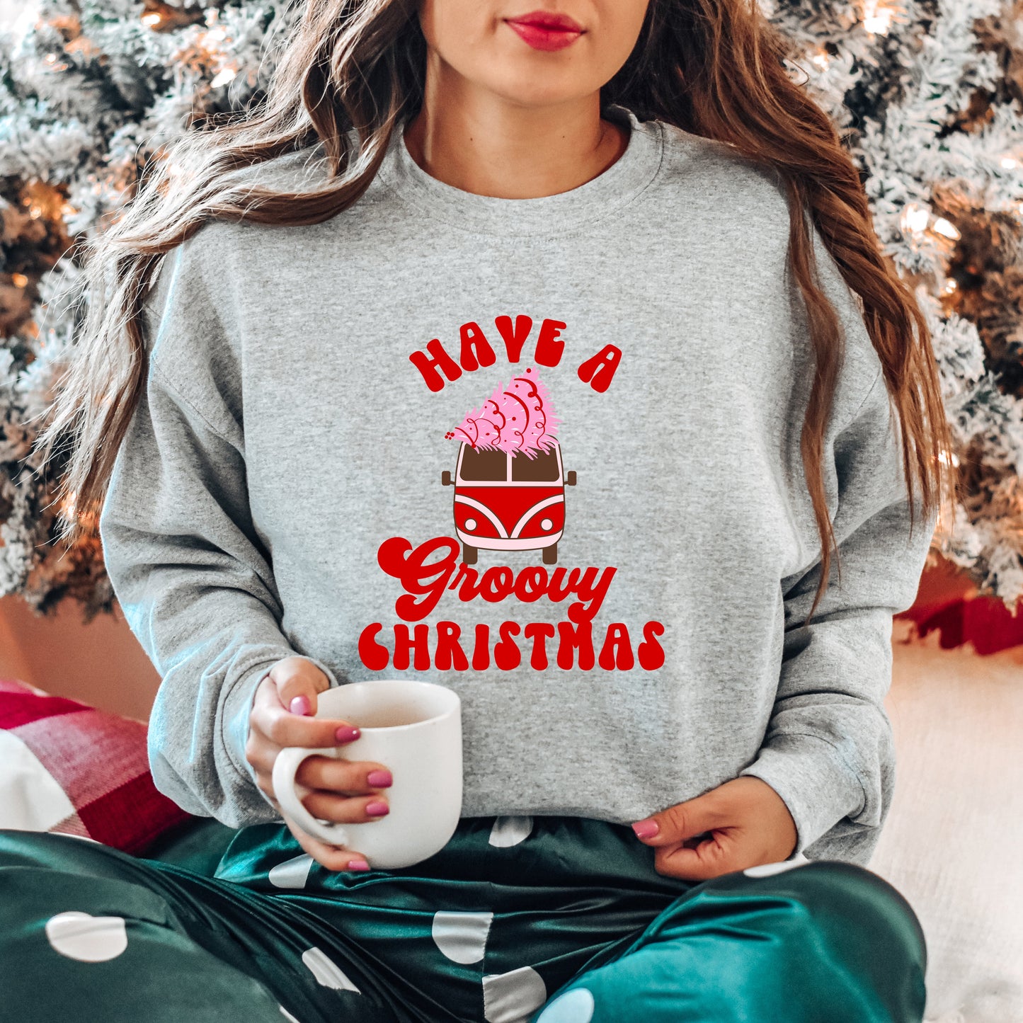 Groovy Christmas Van | Sweatshirt