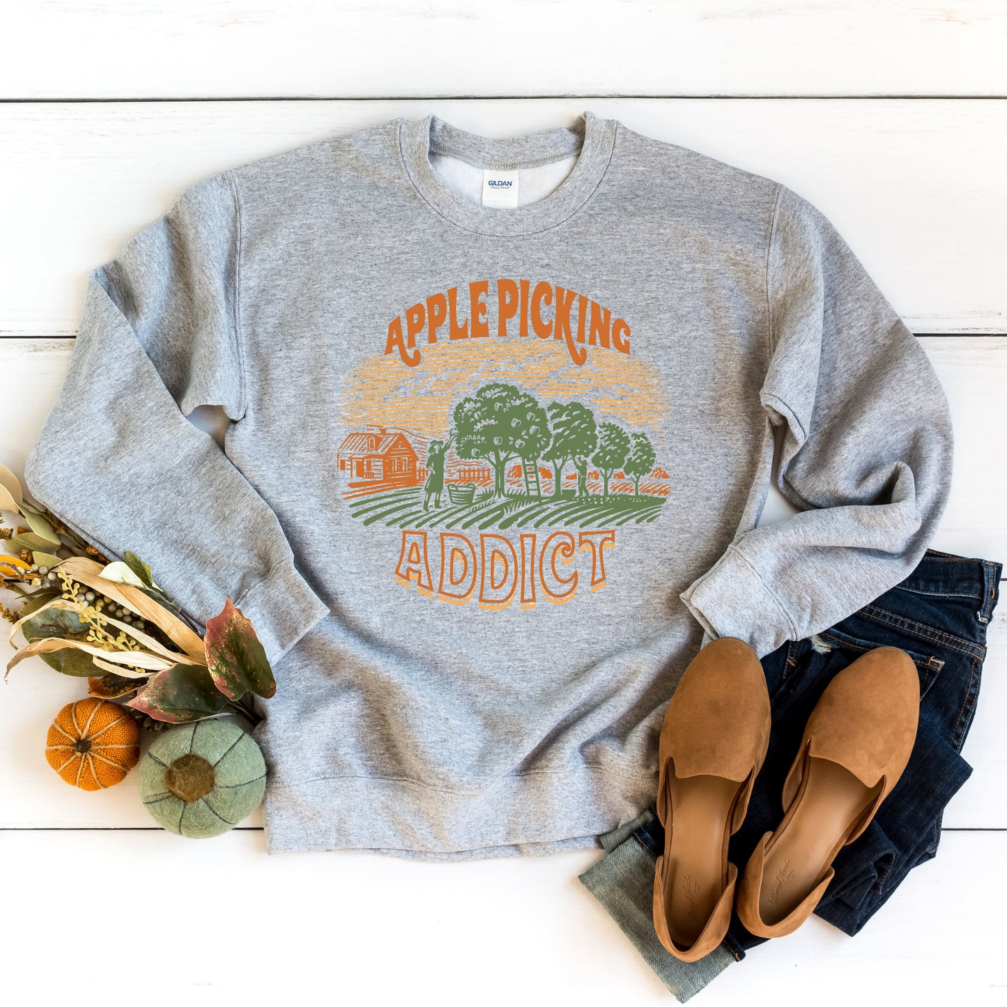 Apple Picking Addict | Sweatshirt