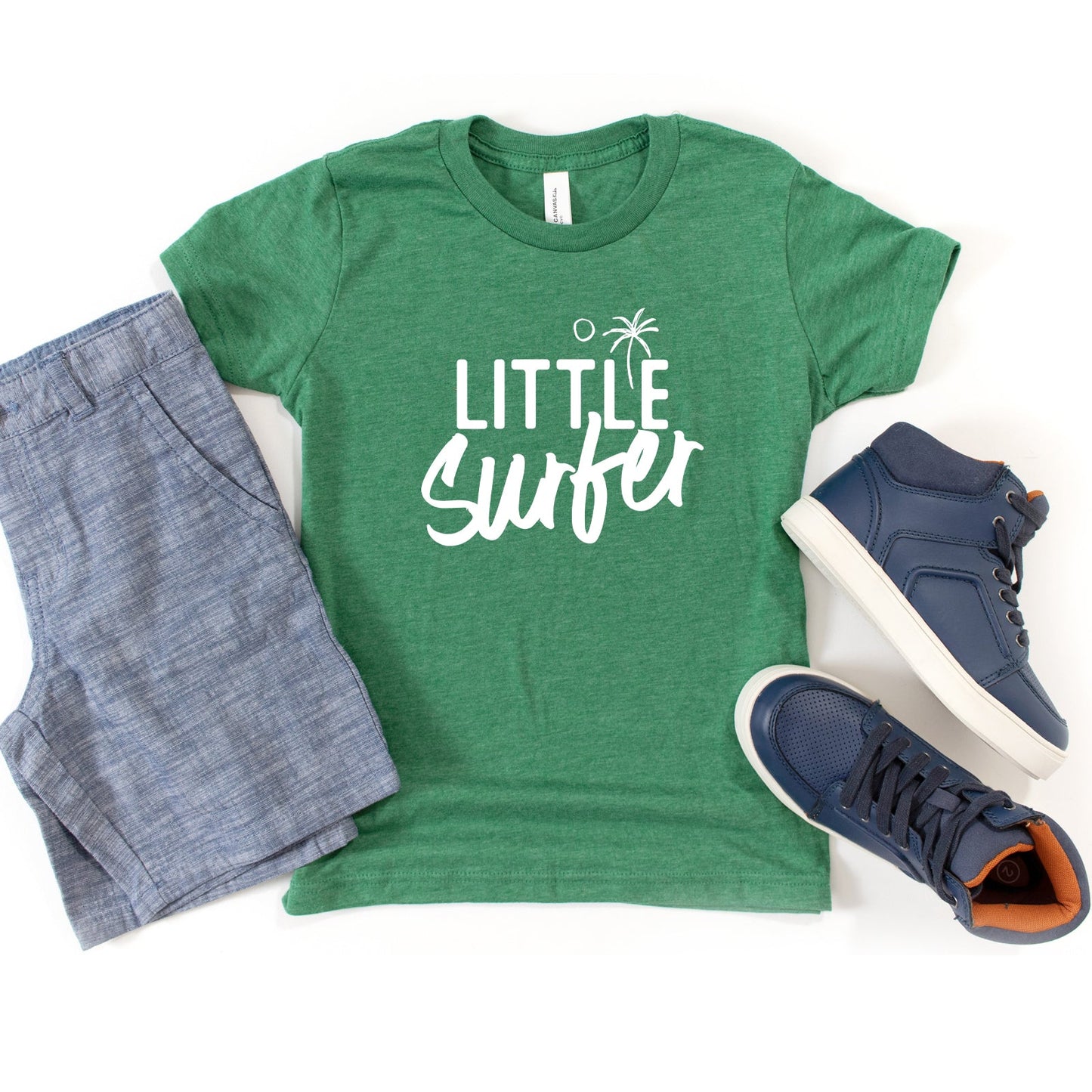 Little Surfer | Youth Short Sleeve Crew Neck