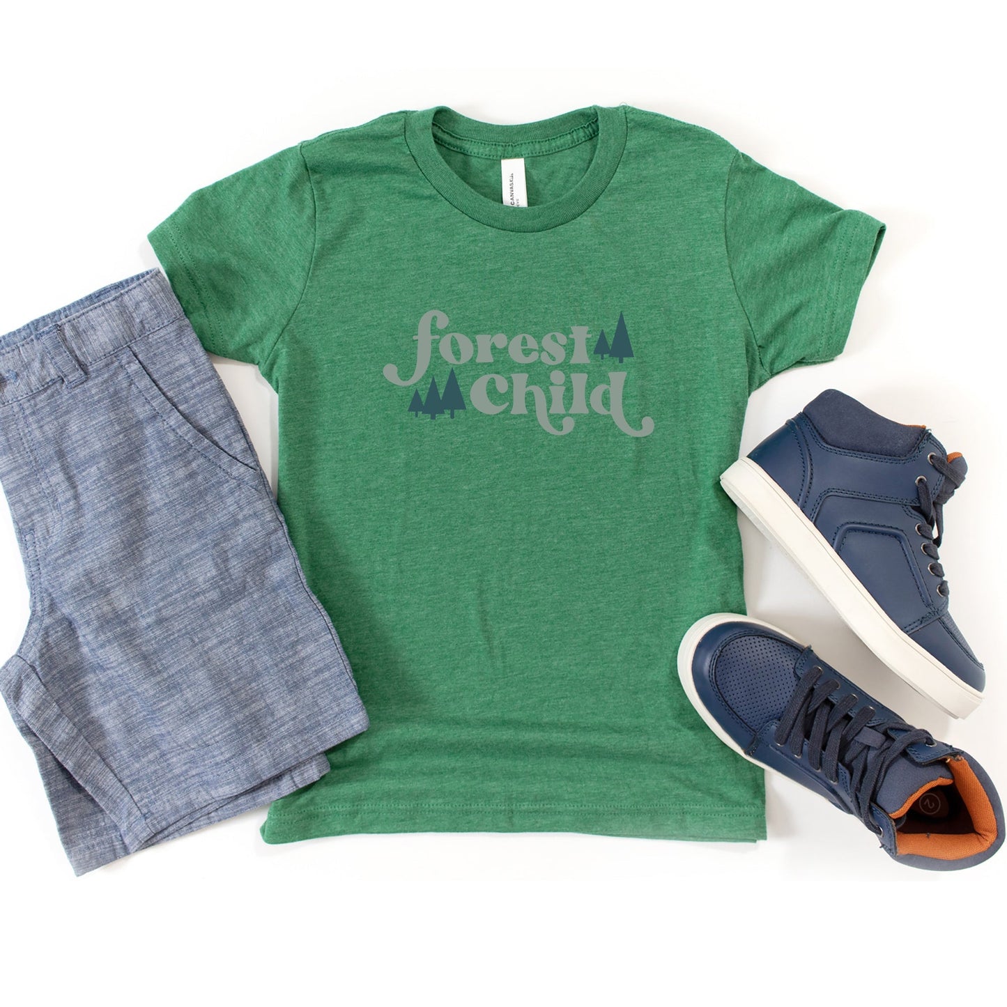 Forest Child | Youth Graphic Short Sleeve Tee