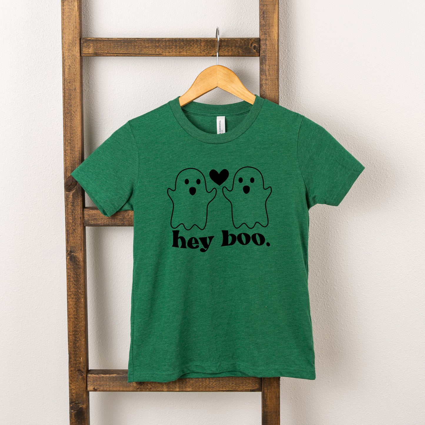 Ghosts Hey Boo | Youth Short Sleeve Crew Neck