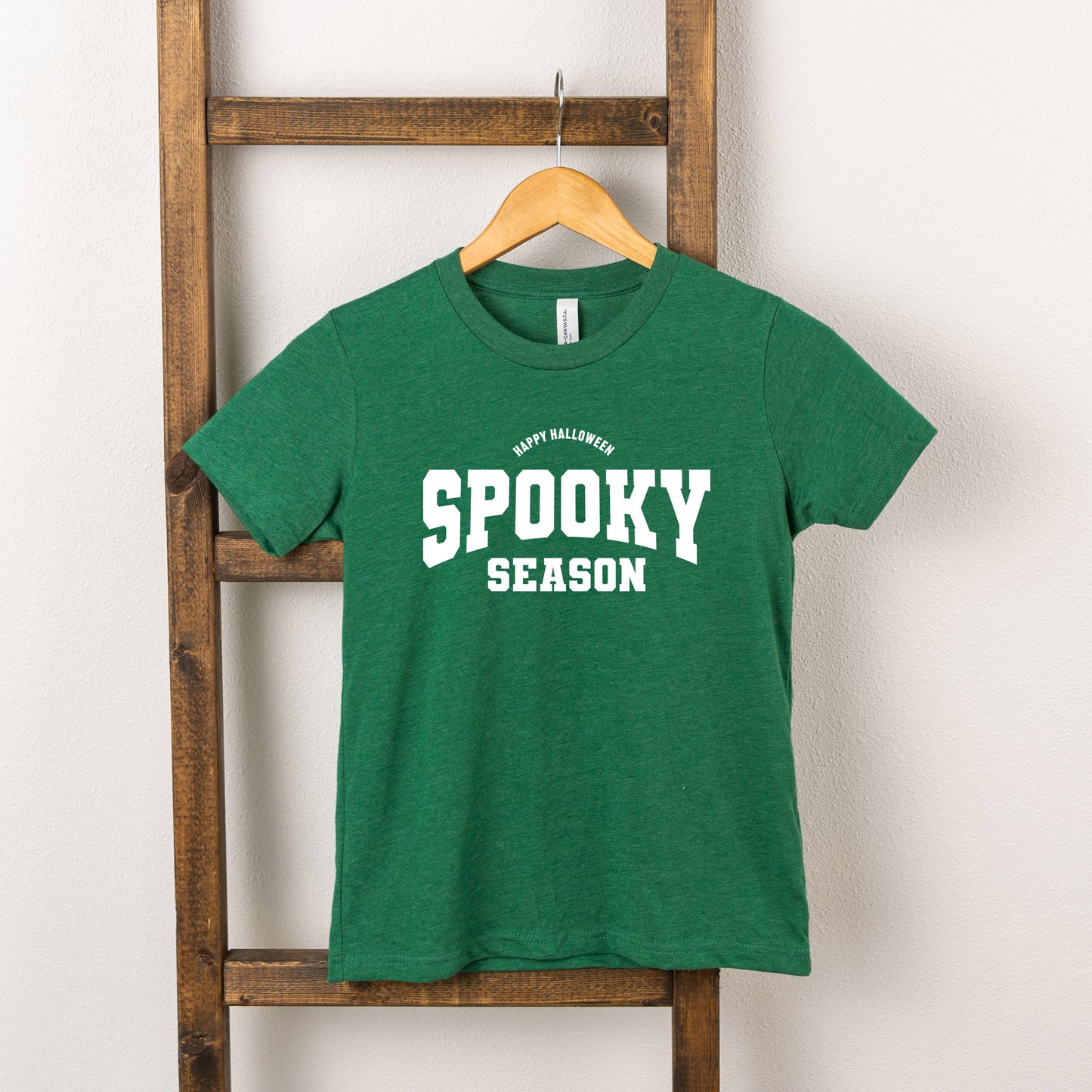 Varsity Spooky Season | Youth Short Sleeve Crew Neck