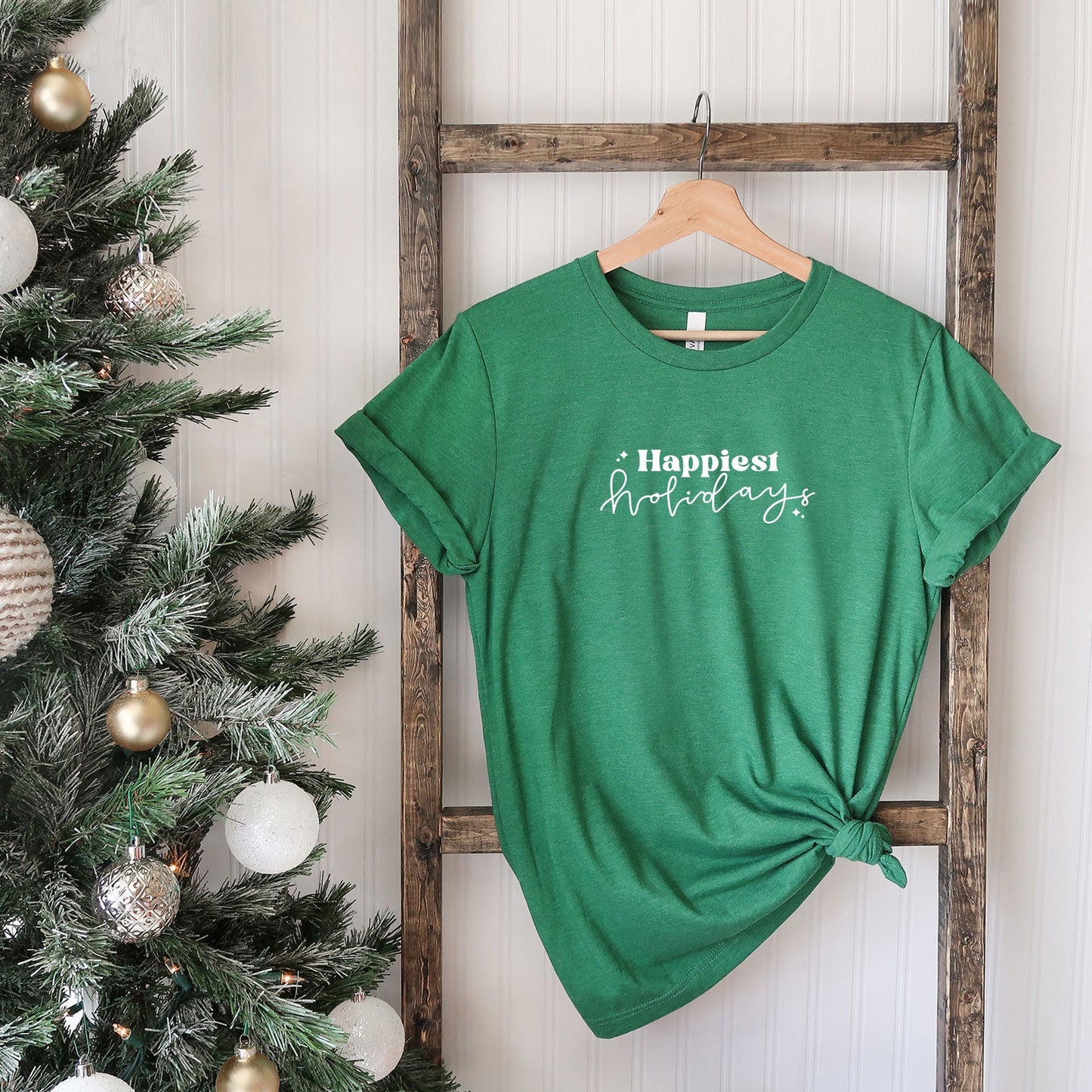 Happiest Holidays | Short Sleeve Graphic Tee