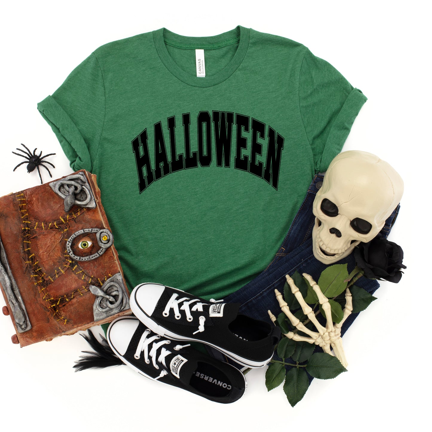 Varsity Halloween | Short Sleeve Crew Neck