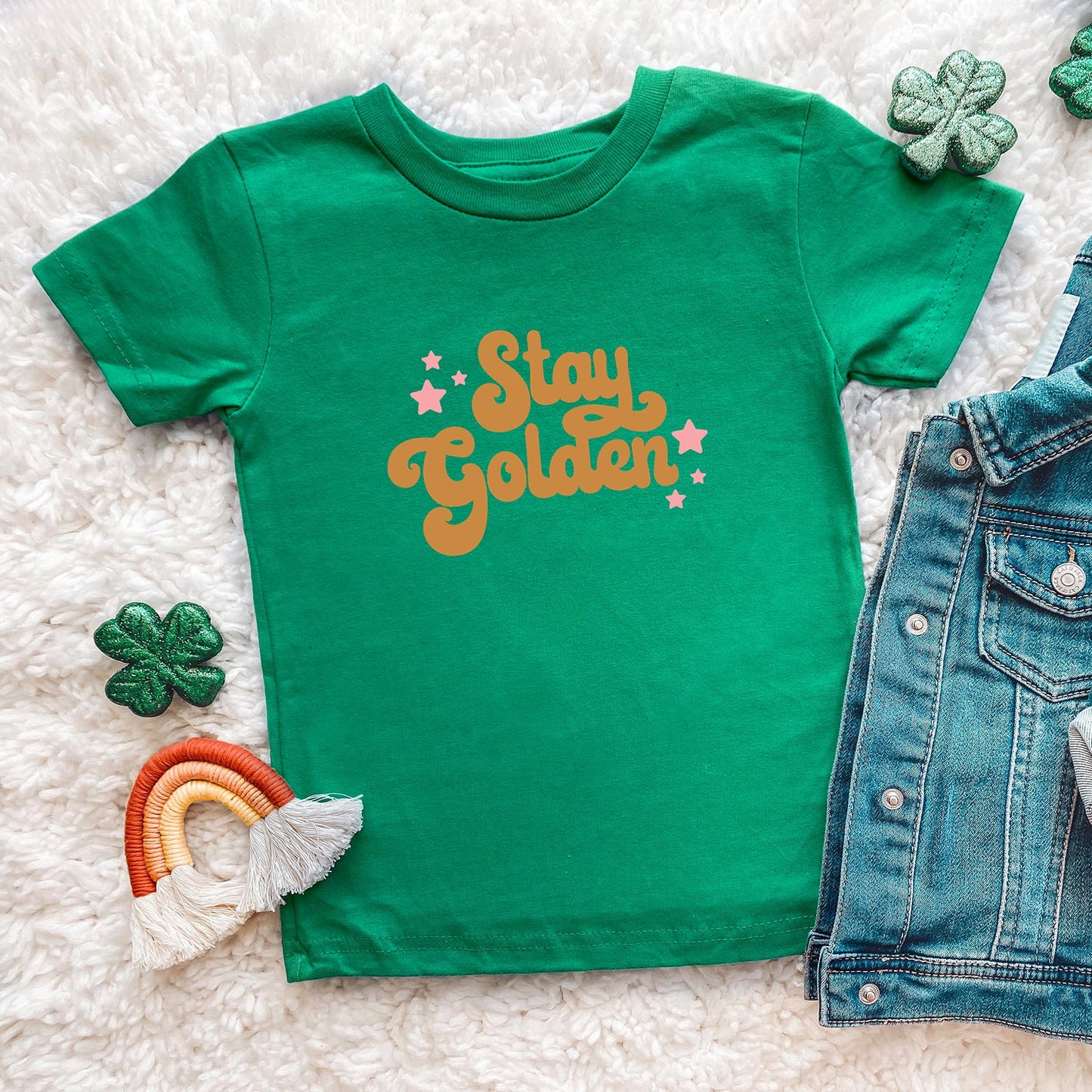 Stay Golden Stars | Youth Short Sleeve Crew Neck